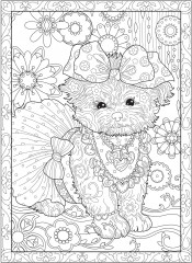 Creative Haven Playful Puppies Coloring Book - Фото 3