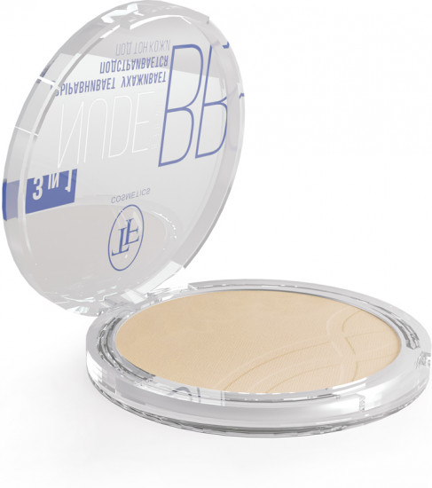 Пудра компактная для лица «BB Nude powder 3 in 1», оттенок 04 Suntun beige\ Бежевый загар