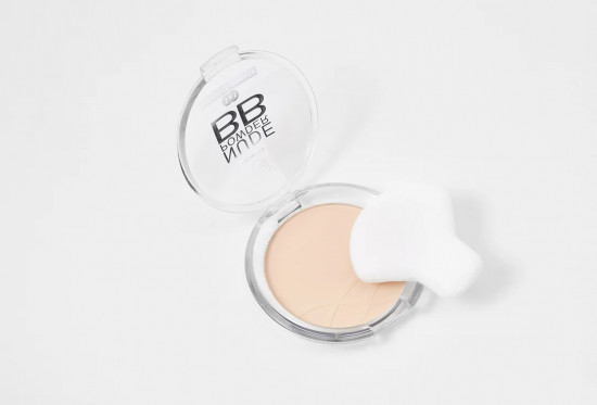 Пудра компактная для лица «BB Nude powder 3 in 1», оттенок 04 Suntun beige\ Бежевый загар