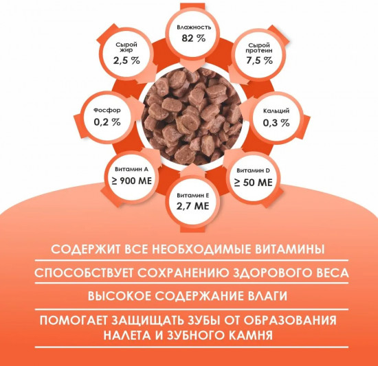 Корм для кошек влажный «Индейка в соусе»