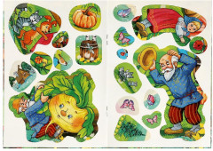 Книжка с наклейками «Репка» - Фото 2