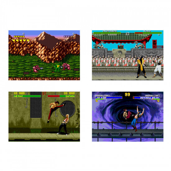 Сборник 7 игр для Sega с Mortal Kombat
