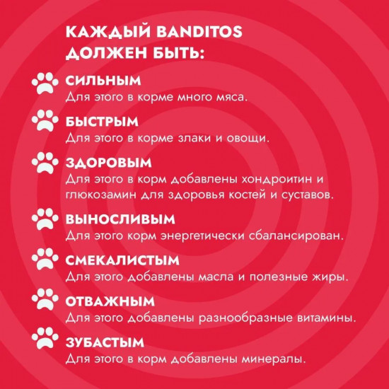 Корм для собак с говядиной