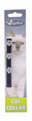 Ошейник светоотражающий для кошек, 28 см, черный - Фото 1