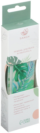 Ремень для йоги «Flowers»