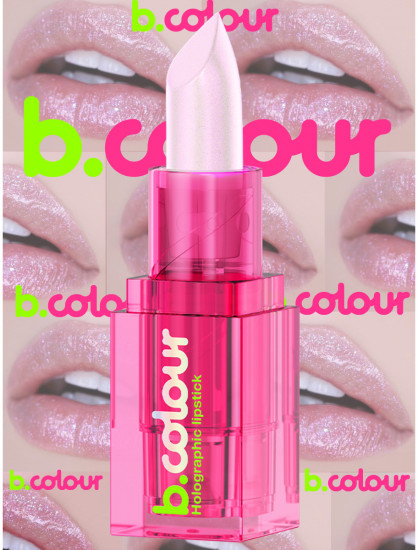 Помада для губ «B.colour Holographic lipstick», тон 01 Barbie