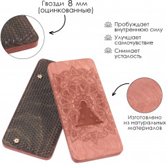 Комплект досок садху для йоги с гвоздями «Будда» - Фото 3