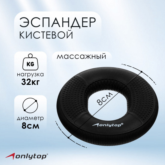 Эспандер кистевой массажный с двойной нагрузкой