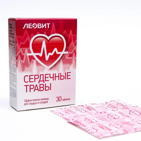 БАД для сердца и сосудов «Сердечные травы»
