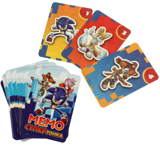 Игра настольная «Мемо. Супергонка»
