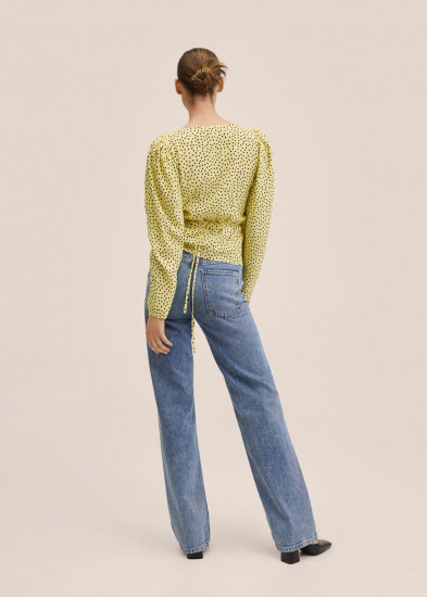 Блузка женская в горошек