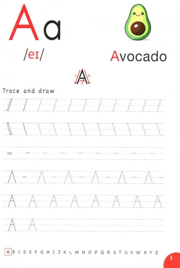 ABC. Handwriting Workbook for Kids. Прописи для детей