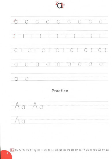 ABC. Handwriting Workbook for Kids. Прописи для детей