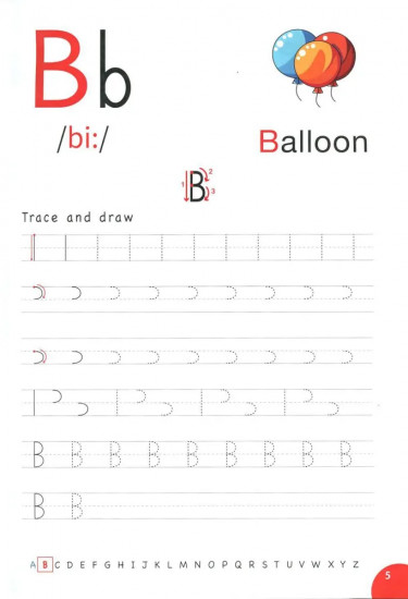 ABC. Handwriting Workbook for Kids. Прописи для детей