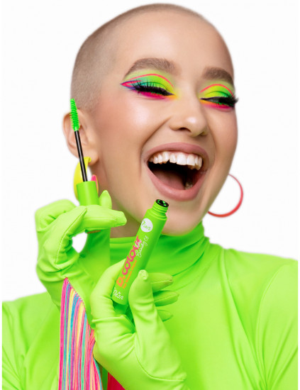 Тушь для ресниц и волос светящаяся «B.Colour Hair mascara UVglow», оттенок 03 Tokyo Evening зеленый
