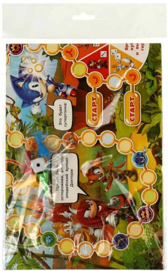 Игра-ходилка настольная «Супергонка»
