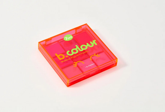 Палетка теней для век «B.Colour Pigment palette», оттенок 01 Electric