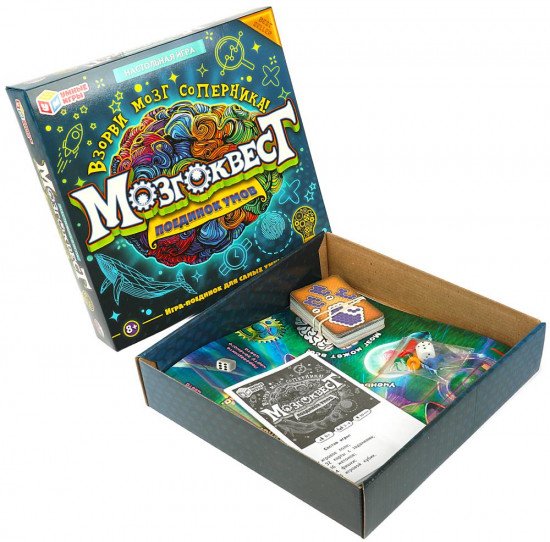 Настольная игра-ходилка «Мозгоквест. Поединок умов»