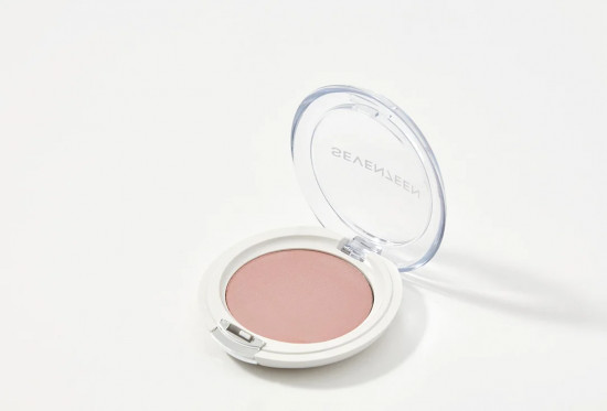 Румяна матовые шелковистые компактные «Natural matte silky blusher», оттенок 09 Яблоко