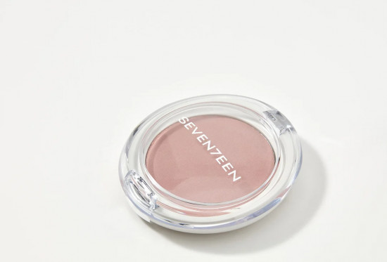 Румяна матовые шелковистые компактные «Natural matte silky blusher», оттенок 09 Яблоко