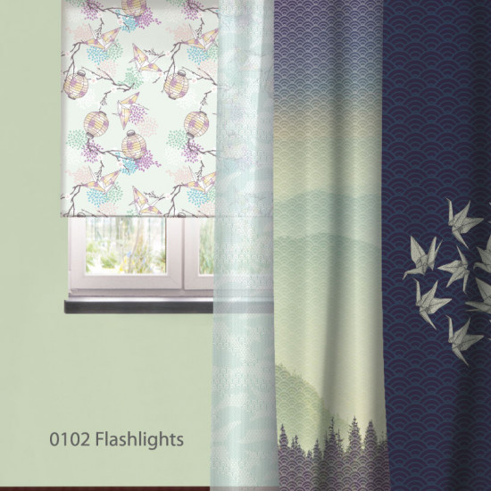 Штора рулон «Flashlights»