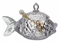 Икорница с ложкой - Фото 1