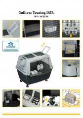 Переноска для транспортировки животных «Gulliver Touring» - Фото 1