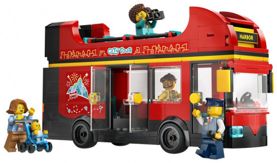Конструктор LEGO® 60407 Двухэтажный экскурсионный автобус
