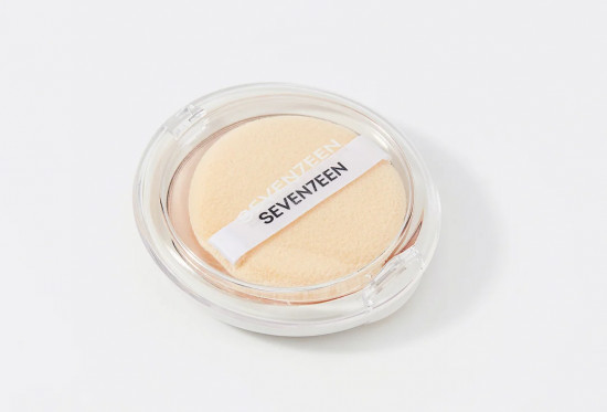 Пудра для лица компактная с алоэ вера «Natural silky transparent» SPF 15, оттенок 07 Средняя карамель