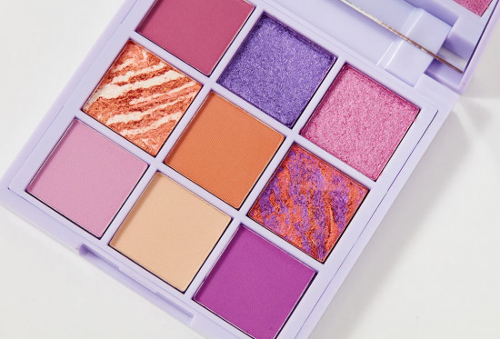 Палетка теней для век «B.Colour Pigment palette», оттенок 01 Violet macarons