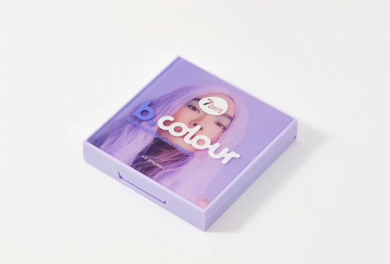 Палетка теней для век «B.Colour Pigment palette», оттенок 01 Violet macarons