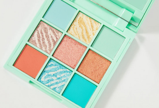 Палетка теней для век «B.Colour Pigment palette», оттенок 02 Pistachio cake