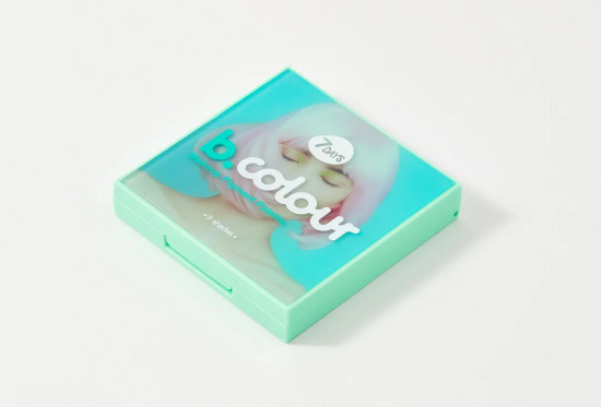Палетка теней для век «B.Colour Pigment palette», оттенок 02 Pistachio cake