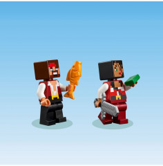 Конструктор Minecraft 21259 Путешествие на пиратском корабле. The Pirate Ship Voyage - Фото 7