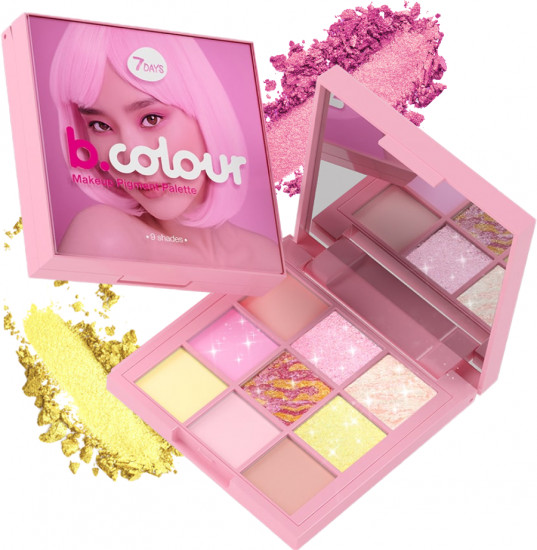 Палетка теней для век «B.Colour Pigment palette», оттенок 03 Bubblegum