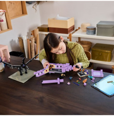 Конструктор Minecraft 21264 Дракон Края и корабль Края. The Ender Dragon and End Ship - Фото 13