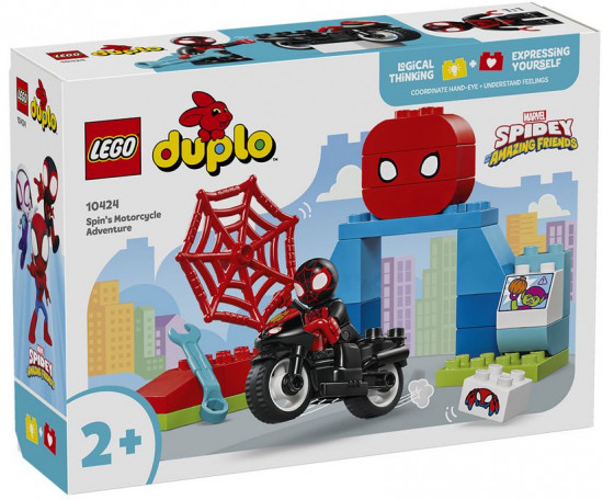 Конструктор LEGO® 10424 Приключения Спина на мотоцикле
