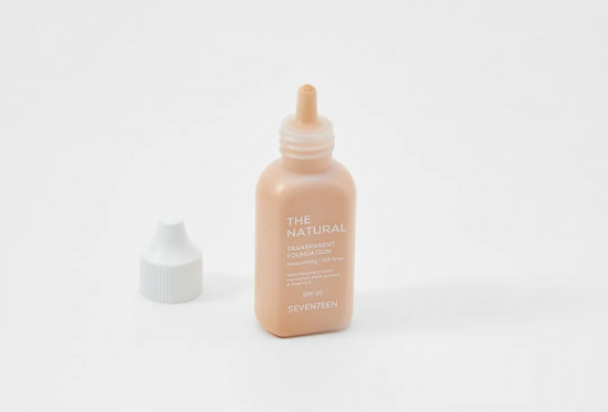 Тональный крем «The Natural Transparent Foundation», оттенок 02