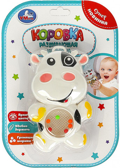 Игрушка развивающая «Коровка»