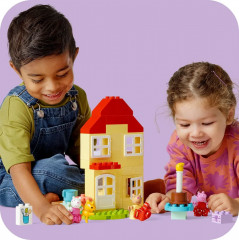 Конструктор Duplo 10433 Дом для дня рождения Свинки Пеппы. Peppa Pig Birthday House - Фото 10