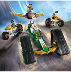 Конструктор Ninjago 71820 Комбо-машина команды ниндзя. Ninja Team Combo Vehicle - Фото 11