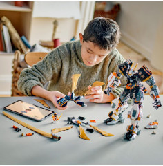 Конструктор Ninjago 71821 Драконий мехатитан Коула. Cole's Titan Dragon Mech - Фото 10