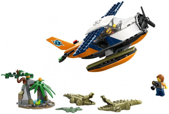 Конструктор LEGO® 60425 Гидросамолет исследователя джунглей
