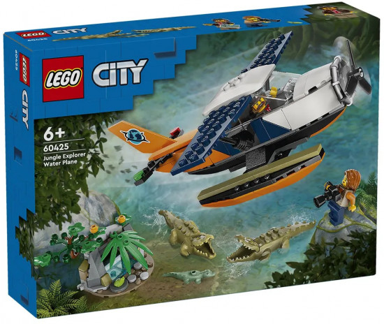 Конструктор LEGO® 60425 Гидросамолет исследователя джунглей