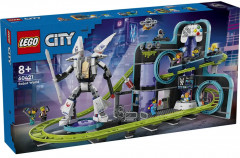 Конструктор City 60421 Парк аттракционов «Мир Роботов». Robot World Roller-Coaster Park - Фото 2