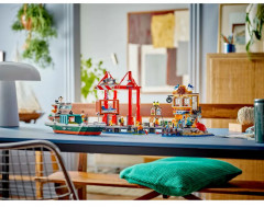 Конструктор City 60422 Морская гавань с грузовым судном. Seaside Harbor with Cargo Ship - Фото 8