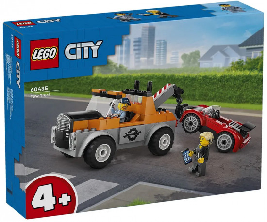 Конструктор LEGO® 60435 Эвакуатор и ремонт спортивного автомобиля