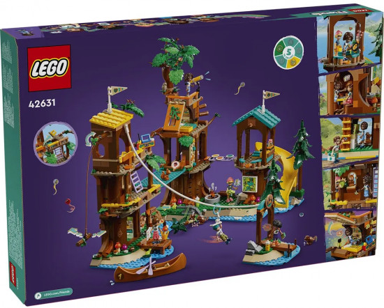 Конструктор LEGO® 42631 Спортивный лагерь: дом на дереве