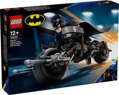 Конструктор Batman 76273 Сборная фигурка Бэтмена и бэтпод. Batman™ Construction Figure and the Bat-Pod Bike - Фото 2