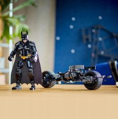 Конструктор Batman 76273 Сборная фигурка Бэтмена и бэтпод. Batman™ Construction Figure and the Bat-Pod Bike - Фото 10